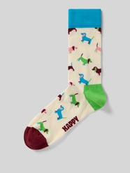 Skarpety z mieszanka bawełny Model 'PUPPY LOVE' od Happy Socks - 36