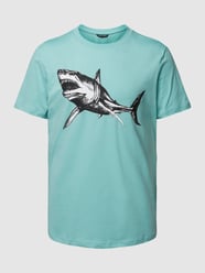 T-shirt z okrągłym dekoltem od Antony Morato Miętowy - 24