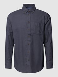 Flanellhemd mit Hahnentrittmuster von Christian Berg Men Grau - 20