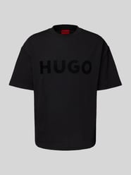 Oversized T-Shirt mit Label-Print Modell 'Dinkee' von HUGO - 35