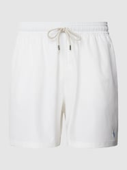 Badehose mit Label-Stitching von Polo Ralph Lauren Underwear Weiß - 15