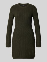 Regular fit tricotjurk met ronde hals model 'JOSANNA' van VERO MODA - 11