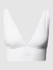 Bustier met logoprint van ADIDAS SPORTSWEAR Wit - 40