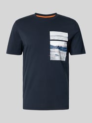 T-Shirt mit Motiv- und Label-Print Modell 'Dune' von BOSS Orange - 41