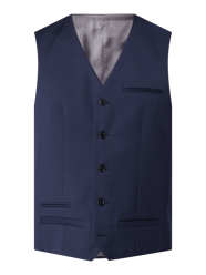 Slim Fit Weste mit Stretch-Anteil Modell 'Breck' von Matinique Blau - 29