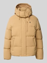 Kurtka puchowa z wyhaftowanym logo i kieszenią na piersi od Polo Ralph Lauren - 34