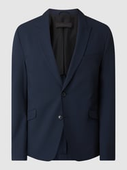 Regular Fit 2-Knopf-Sakko mit Stretch-Anteil Modell 'Malo' von Drykorn Blau - 41