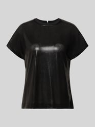 T-shirt z imitacji skóry model ‘Nicola’ od MOS MOSH - 13