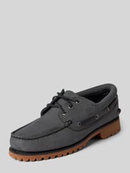Bootschoenen van leer met geprofileerde zool van Timberland - 35