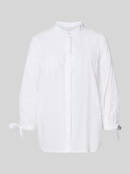 Regular Fit Bluse mit 3/4-Arm und Knotendetails von Christian Berg Woman - 13