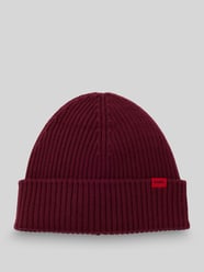 Beanie van zuivere, geribde scheerwol, model 'XOLA' van HUGO - 27