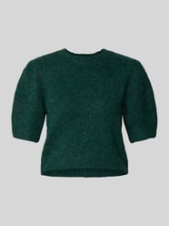 Sweter z dzianiny o kroju regular fit z dodatkiem wełny model ‘NOVAH’ od Vero Moda - 39