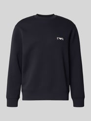 Sweatshirt mit Label-Stitching von Emporio Armani - 42