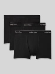 obcisłe bokserki o kroju regular fit z mieszanki bawełny w zestawie 3 szt. od Calvin Klein Underwear - 12