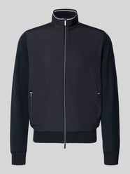 Sweatjacke mit Stehkragen von bugatti - 9