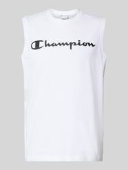 Top mit Logo und Rundhalsausschnitt von Champion - 6