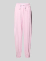 Pyjama-Hose mit elastischen Beinabschlüssen Modell 'Solid Love' von Mey Pink - 29