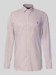 Koszula biznesowa o kroju regular fit z kołnierzykiem typu kent od Polo Ralph Lauren - 21