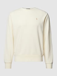 Sweatshirt mit Logo-Stitching von Polo Ralph Lauren Beige - 10