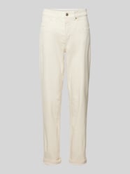 Jeans mit 5-Pocket-Design Modell 'Carol' von MAC Beige - 31