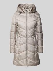 Gewatteerd jack met tweewegritssluiting van Betty Barclay Beige - 28