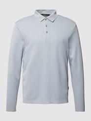 Poloshirt im langärmligen Design Modell 'Frido' von Windsor Blau - 13