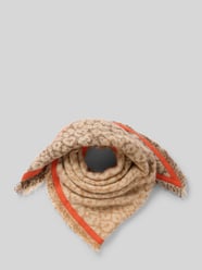 Sjaal met franjes van Codello Beige - 21