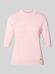Strickpullover aus Viskose-Mix von MORE & MORE Pink - 45