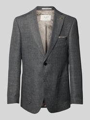 Sakko mit Brustleistentasche und Woll-Anteil Modell 'Sander' von Carl Gross - 38