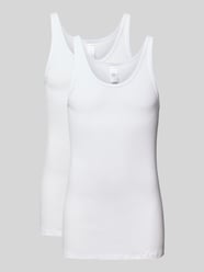 Tanktop mit Rundhalsausschnitt Modell 'ORIGINAL FINE RIB' von Schiesser - 33