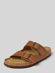 Slides aus Leder mit Dornschließe Modell 'Arizona' von Birkenstock - 28