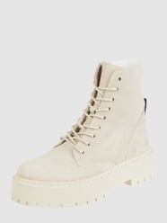 Buty ze skóry model ‘Skylar’ od Steve Madden Beżowy - 26