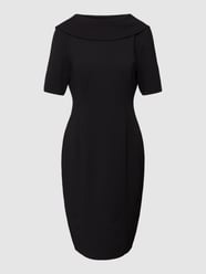 Cocktailkleid mit Nahtreißverschluss von Adrianna Papell Schwarz - 31
