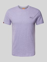 T-Shirt mit Label-Stitching von Superdry - 10