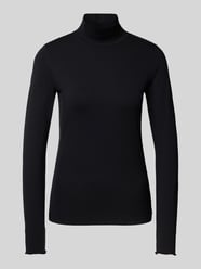 Longsleeve mit Stehkragen von Marc Cain Schwarz - 12