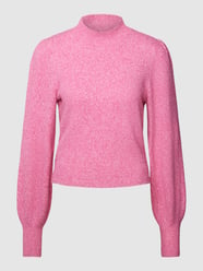 Pullover in Melange-Optik mit Puffärmeln Modell 'DOFFY' von Vero Moda Pink - 37