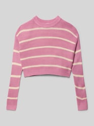 Boxy fit gebreide pullover met streepmotief van s.Oliver RED LABEL - 12