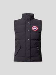 Daunenweste mit Label-Details von Canada Goose Blau / Türkis - 6