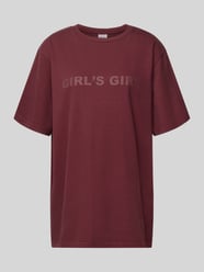Oversize’owy T-shirt z nadrukiem z przesłaniem od OH APRIL - 20