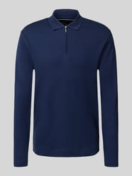 Slim Fit Poloshirt mit Reißverschluss von Christian Berg Men - 22