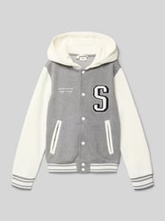 Regular Fit Sweatjacke im College-Stil von s.Oliver RED LABEL - 29