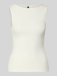 Top na ramiączkach o kroju slim fit z mieszanki bawełny Model 'RUBY' od VERO MODA - 22