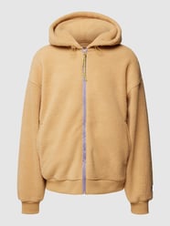 Sherpa jacket met capuchon, model 'SHERPA FULL ZIP HOODIE' van Levi's® Bruin - 10