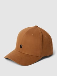 Czapka z daszkiem i wyhaftowanym logo od Carhartt Work In Progress Brązowy - 41