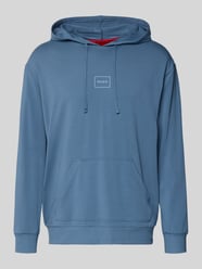 Regular fit hoodie van katoenmix, model 'LAZE' van HUGO - 3