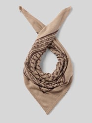 Schal aus Viskose-Mix mit Woll-Anteil Model 'NOVIS' von PIECES Beige - 38