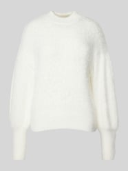 Gebreide pullover met extra brede schouders, model 'KEYLA' van Guess - 27