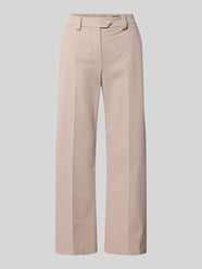 Slim Fit Hose mit Bügelfalten von windsor. Pink - 29