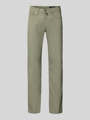 Spodnie w kroju regular fit z detalem z etykietą model 'Lyon' od Pierre Cardin - 3