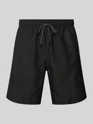 Regular Fit Badeshorts mit Label-Print Modell 'Orca' von BOSS - 36